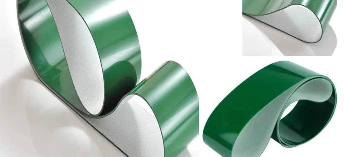 2 + 3 Ply Green PVC Belting