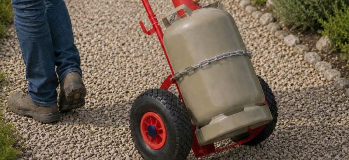 LPG Gas Bottle Trolley