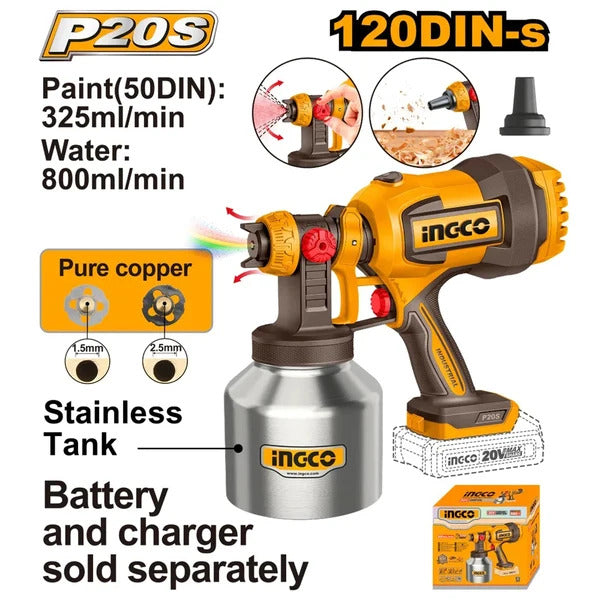 20V Lithium-ion Spray Gun