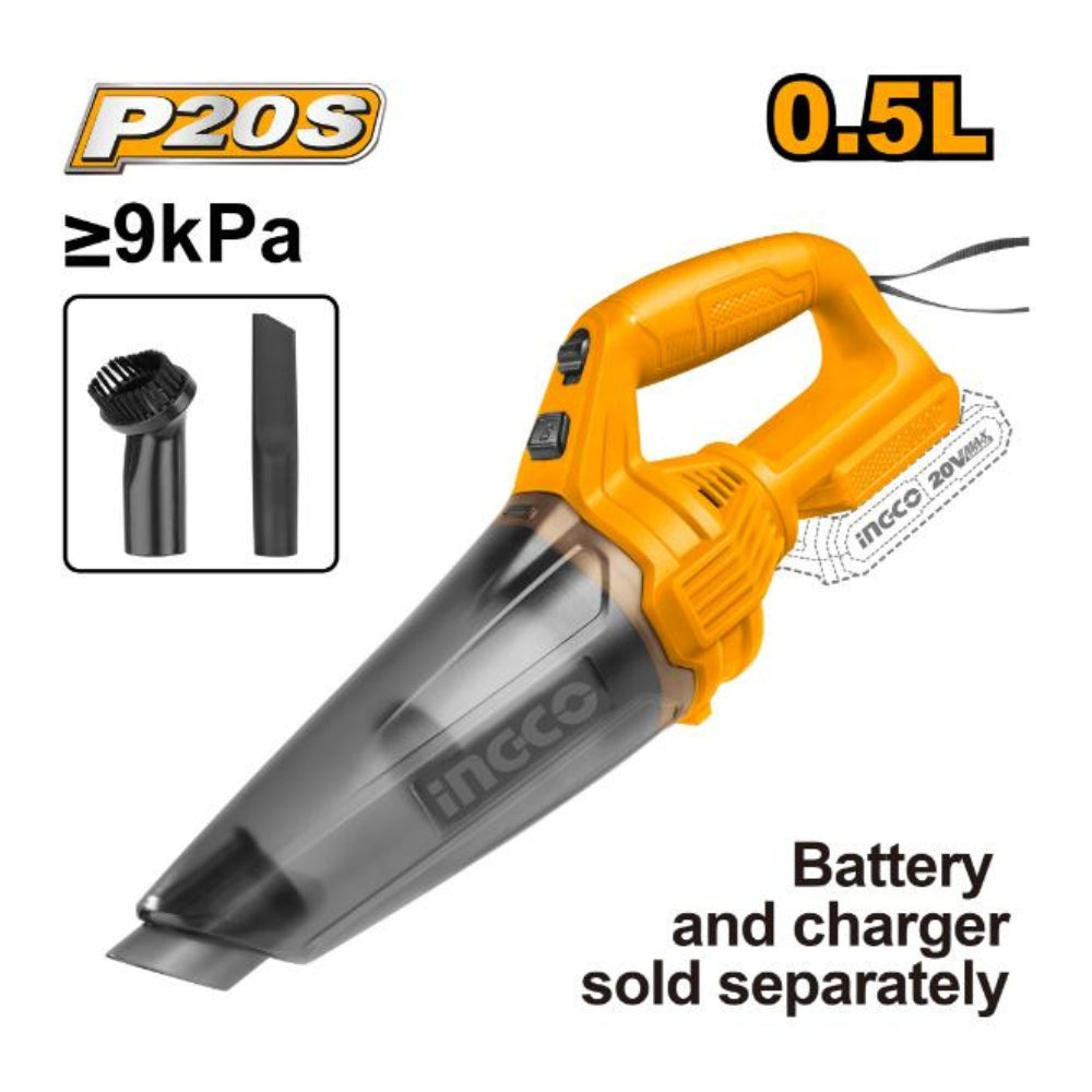 20V Lithium-ion Vacuum Cleaner 0,5L
